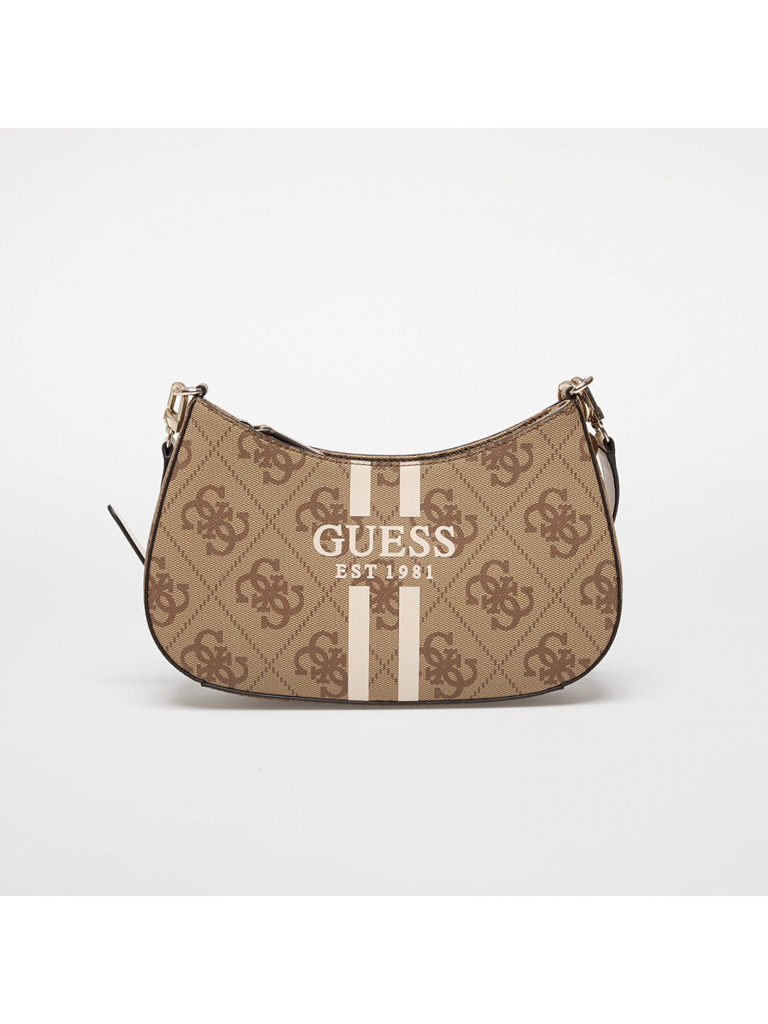Taška GUESS Noelle II Top Zip Shoulder Bag Beige Universal